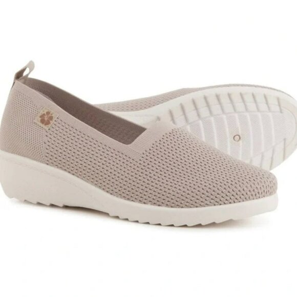 🟣🟣🟣 Tommy Bahama Women's Size 8.5 Lizzie Wedge Slip On Comfort Loafer Shoes - Picture 1 of 9